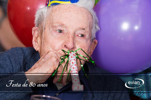 Blog Aniversários Buffet Evian Eventos | Como Organizar uma Festa de Aniversário de 80 Anos