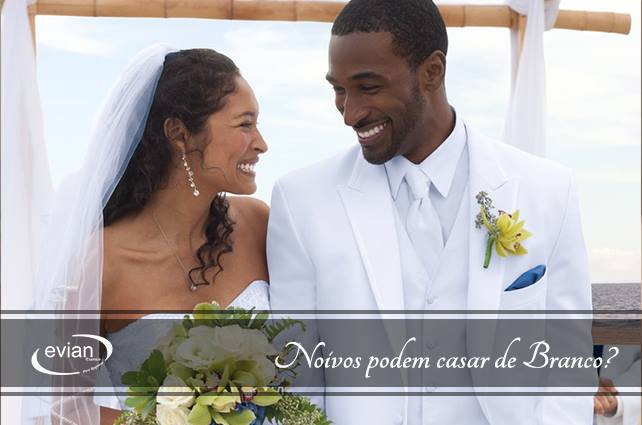 Blog de Casamentos Buffet Evian Eventos | Noivo pode Casar de Branco?