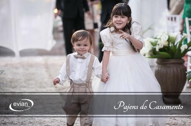 Blog Casamentos Buffet Evian Eventos | Pajens no Casamento