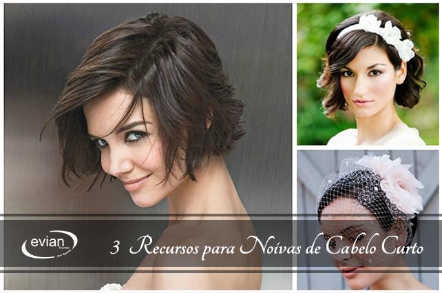 Blog Buffet Evian Eventos | 3 recursos para as noivas com cabelo curto