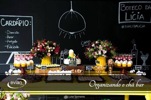 Blog Buffet Evian Eventos | Organizando o Chá Bar Blog Buffet Evian Eventos | Organizando o Chá Bar